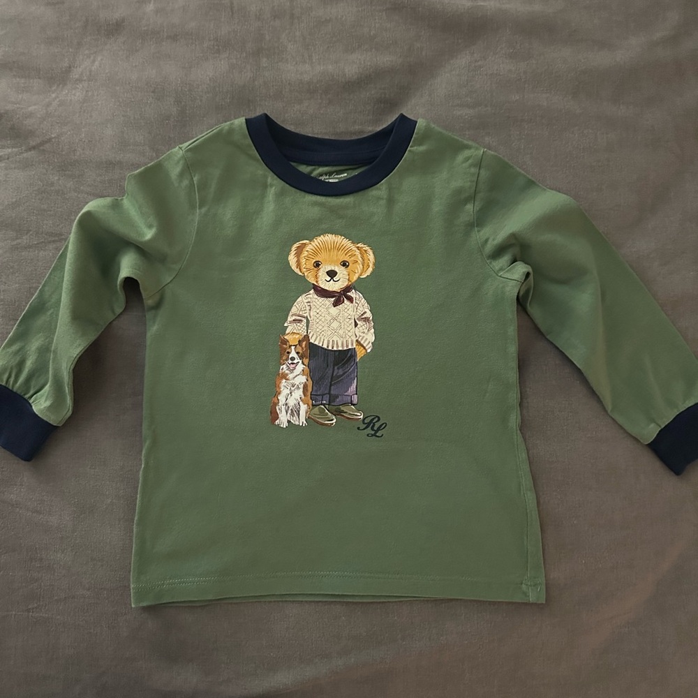POLO RALPH LAUREN KIDS
Baby Polo Bear sweatshirt and sweatpants set